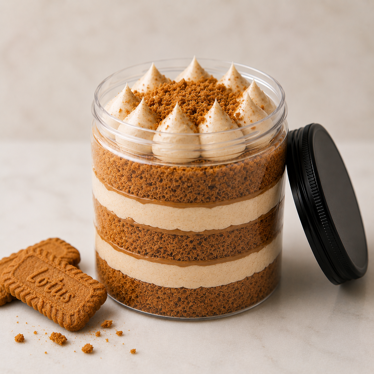 Biscoff Cake Jar