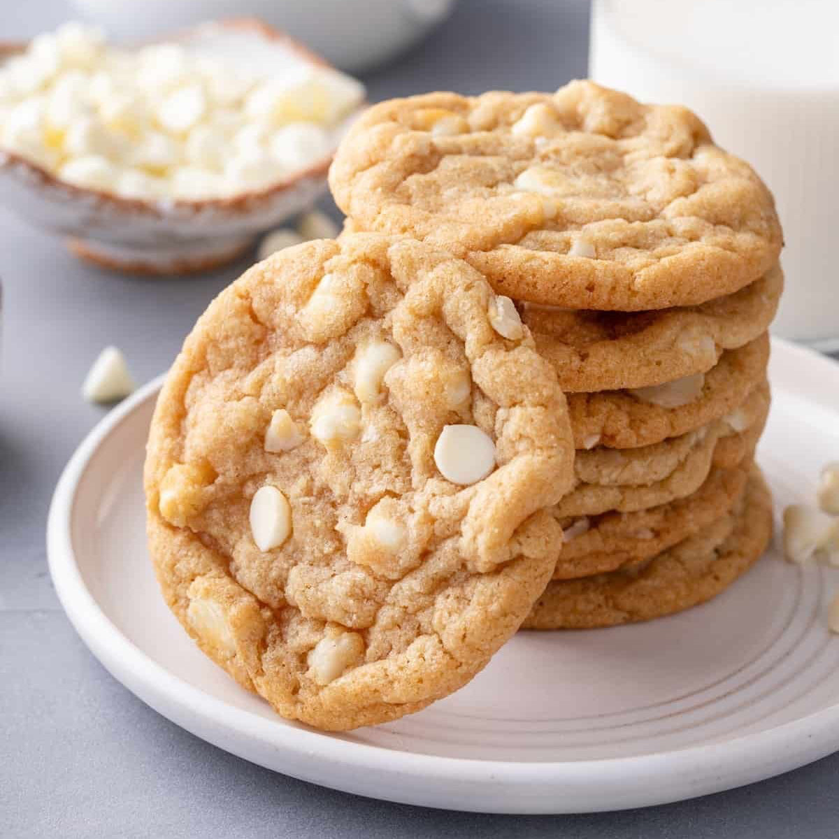 White Chocolate Chip Cookies