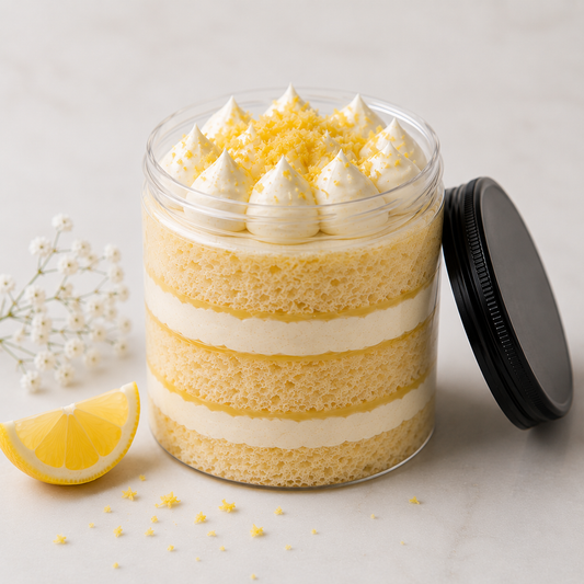 Lemon Cake Jar