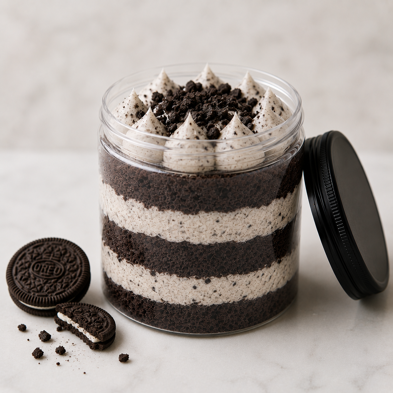 Oreo Cake Jar