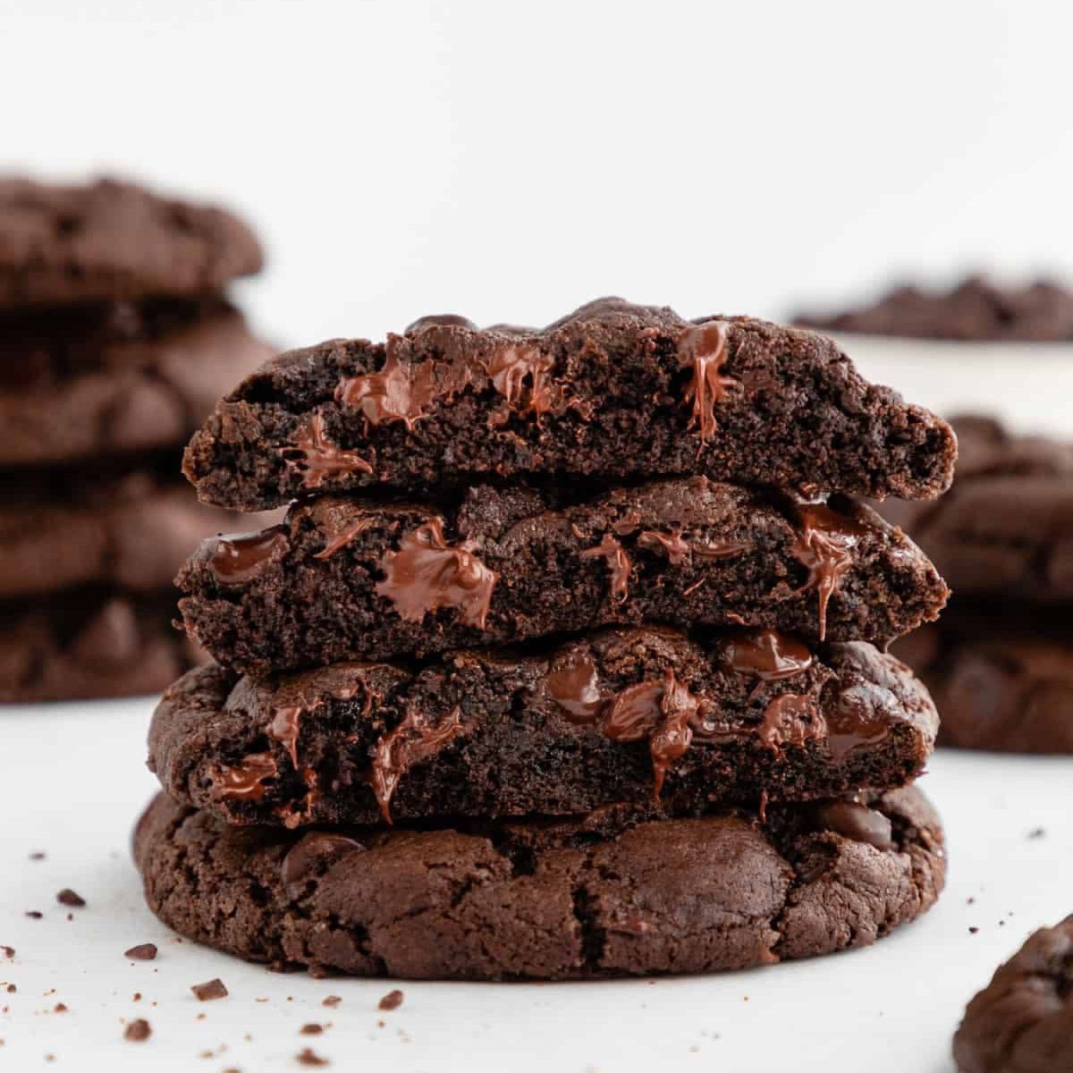 Double Chocolate Chip Cookies