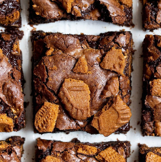 Biscoff Loaded Brownies